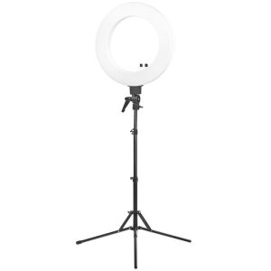 Lumière d'anneau, lampe de maquillage LED 18" (45,72cm) avec trépied, sact et support de téléphone - MODÈLE D'EXPOSITION