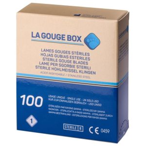 Lames Medi-Klinge Inox. Eco, no.1, 100 pcs.