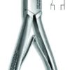 Nageltang recht met dubbele veer en slot, 13cm
