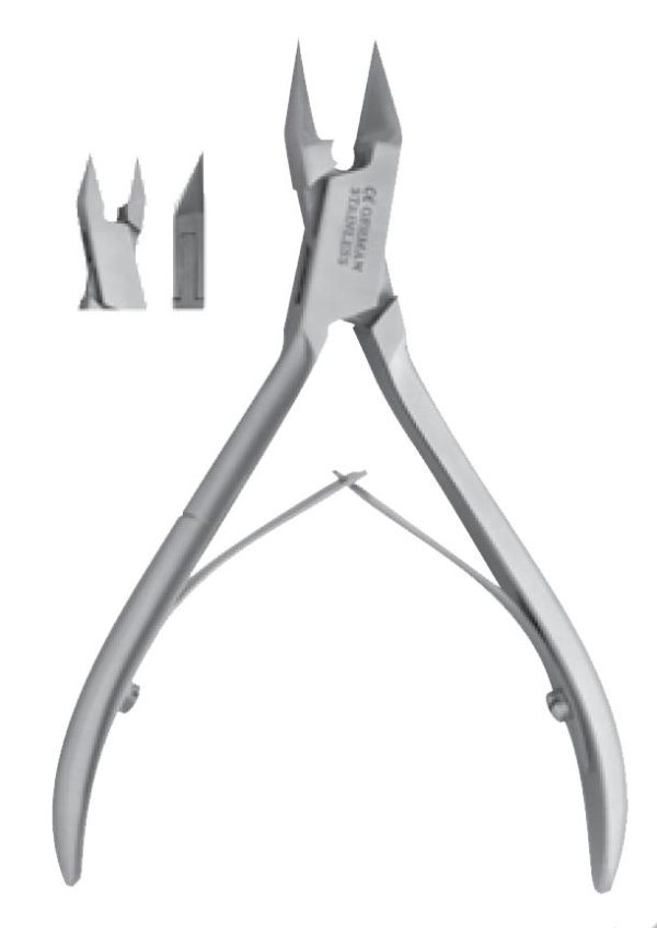 Pince pour ongles incarnés, 10cm x 10mm