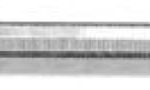Spatel/nagelheffer dubbel economy 16cm, inox