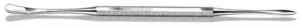 Spatule/élévateur d'ongle double, 16cm, RVS