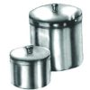 Desinfectiepot inox met deksel 100 x 100mm