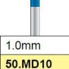 Diamantfrees medium, bol 1.0mm