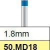 Diamantfrees medium, bol 1.8mm
