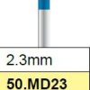 Diamantfrees medium, bol 2.3mm