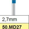 Diamantfrees medium, bol 2.7mm
