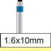 Diamantfrees medium, fissuur 1.6 x 10mm