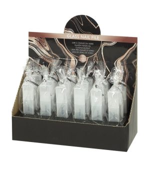 Nano Glass Nail Shiner, 18 pcs. (premier vu, premier vendu)