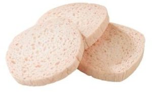 Éponge de nettoyage sec, ø 60mm, 3 pièces