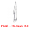 6x Swann Morton scalpelmesjes blauw, nr. 11