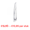 3x Swann Morton scalpelmesjes blauw, nr. 15