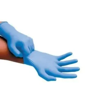 Nitrile sans poudre Hynex PF Blue 3,5gr MD - 100/box - M