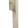 Desinfectiepilaar Master met 1.000ml aluminium elleboogdispenser en bord