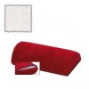 Housse pour rouleau de massage demi-ronde petit, blanc
