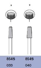 Diamantfrees m-grof, Side Grip 854S-040