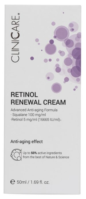 CLINICCARE Retinol Renewal Cream, 50ml