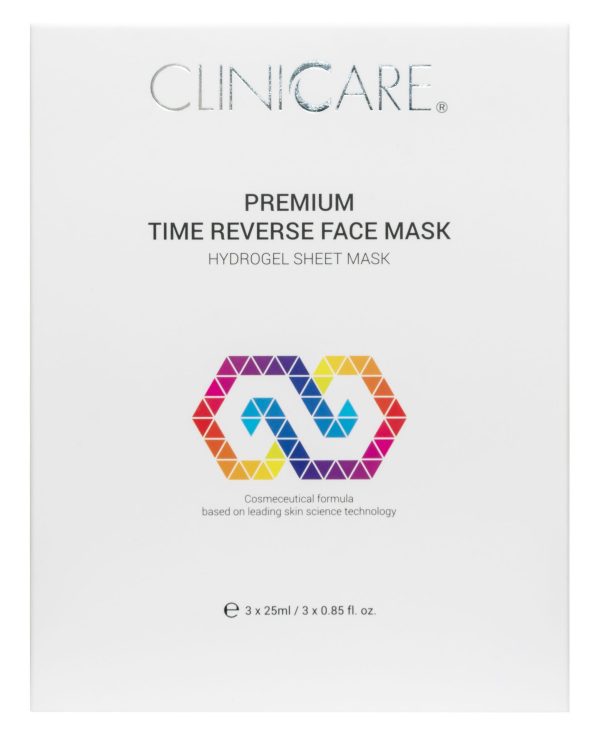 CLINICCARE Premium Time Reverse Face Mask, 3x 25ml