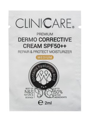 CLINICCARE Premium Dermo Corrective Cream (SPF50), 2ml sachet