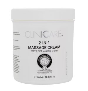 CLINICCARE 2-in-1 Massage Cream, 800ml