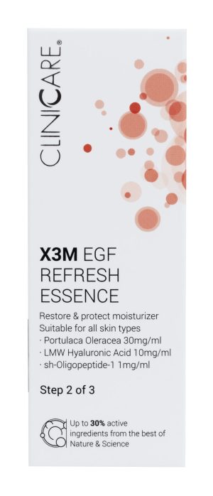 CLINICCARE X3M EGF Refresh Essence Moisturizer, 50ml
