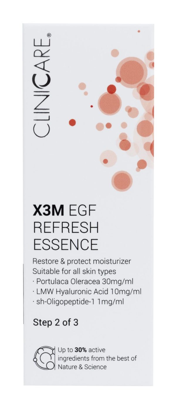 CLINICCARE X3M EGF Refresh Essence Moisturizer, 50ml