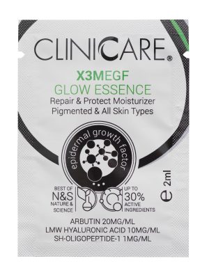 CLINICCARE X3M EGF Glow Essence Moisturizer, 2ml sachet