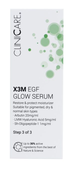 CLINICCARE X3M EGF Glow Serum Moisturizer, 50ml