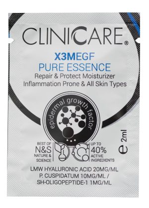 CLINICCARE X3M EGF Pure Essence, 2ml sachet