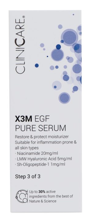 CLINICCARE X3M EGF Pure Serum Moisturizer, 50ml
