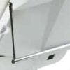 Papierrolhouder voor bevestiging aan armsteunen, rollen tot 60cm – Image 2