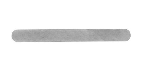 Footlogix Nail File Double-Sided Stainless Steel, 13cm