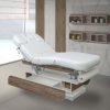 Massagebank Onda softe matras met armsteunen, 4 motoren – Image 2