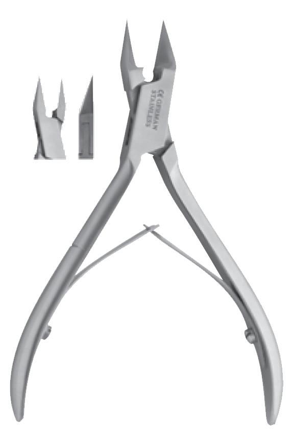 Ingegroeide nageltang, 11cm x 16mm