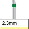 Diamantfrees grof, bol 2.3mm