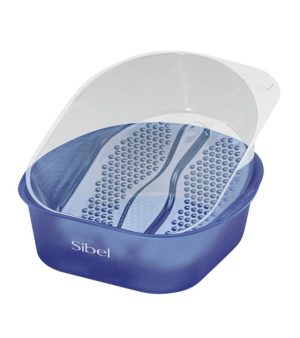 Bain de pieds en plastique avec 20 recharges