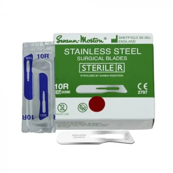 Swann Morton scalpelmesjes, ss, nr. 10, 100pcs.
