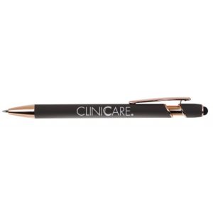 CLINICCARE Soft Touch Rose Gold Stylus Pen, 10 pcs.