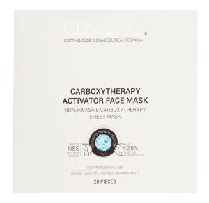 CLINICCARE Carboxytherapy Activator Face Mask, 20pcs.