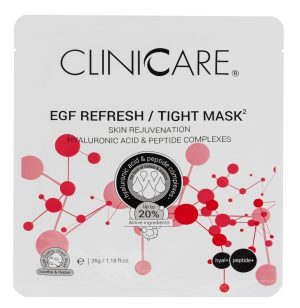 CLINICCARE EGF Refresh/Tight lifting/skin rejuv. mask 0.5% HA, 35gr.