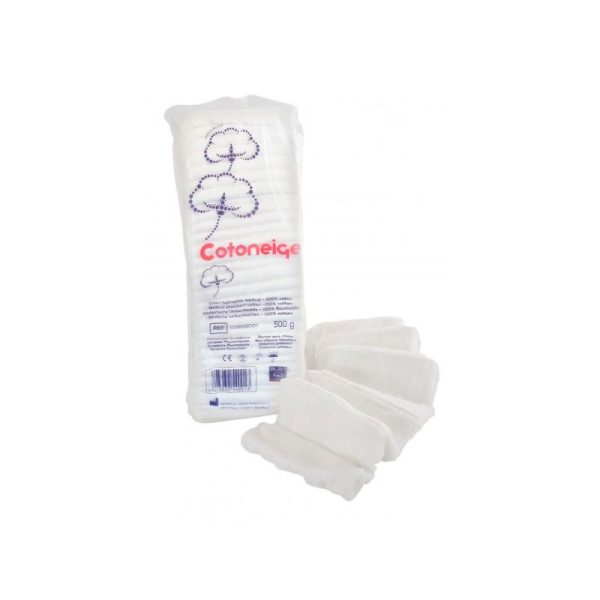 Coton accordéon hydrophile blanc