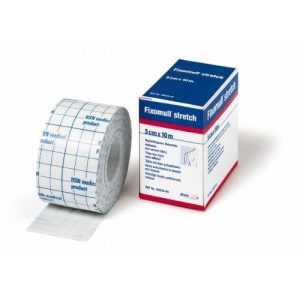 Fixomull stretch rouleau de 10 mètres : 5cm de large