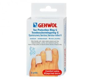 Gehwol anneau de protection d'orteil gel L (36mm), 2 pièces