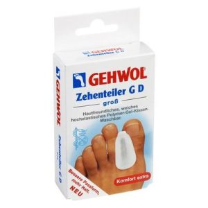Gehwol teenverdeler nieuwe vorm gel S, 3 stuks