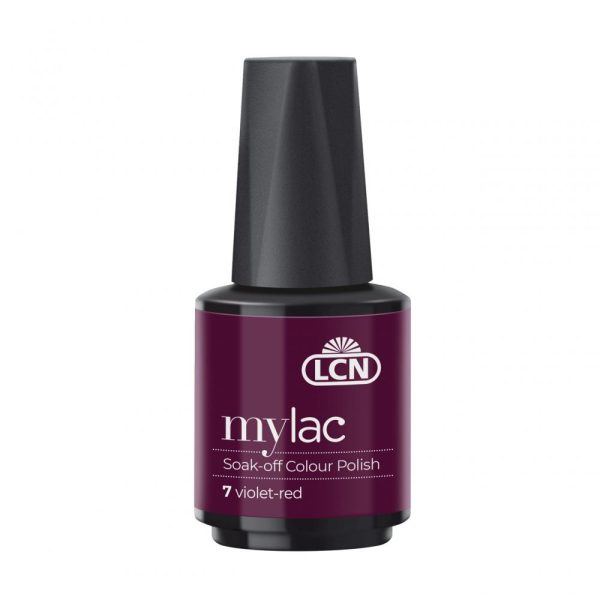 LCN Mylac Soak-Off Colour Polish "Violet Red", 10ml