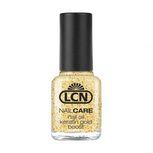 LCN Nail Oil Keratin Gold Boost, 8ml - ZOLANG DE VOORRAAD STREKT!