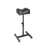Support jambe fixe, réglable en hauteur, noir – Image 2