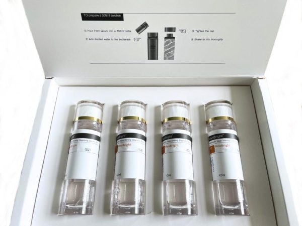 Liquides S2 pour Skin Station+, 4 bouteilles