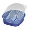 Bain de pieds en plastique avec 20 recharges – Image 2