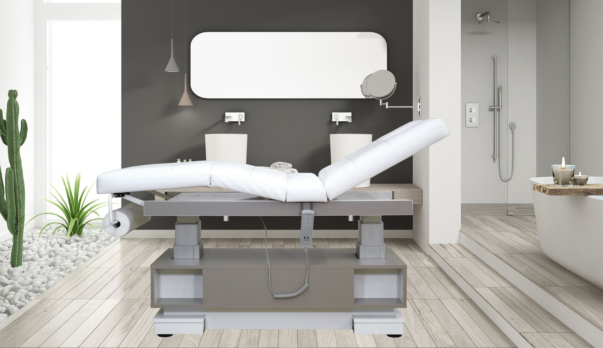 Massagebank Quadra 4 motoren